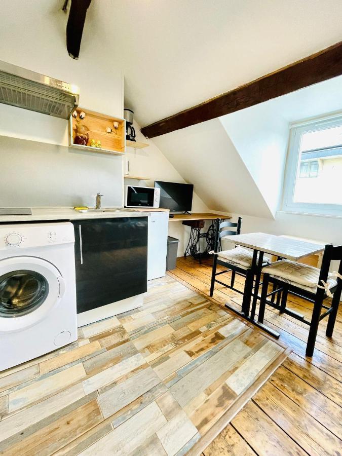 Appart "Le Menuisier" - Hypercentre Gare Apartment Rouen Bagian luar foto